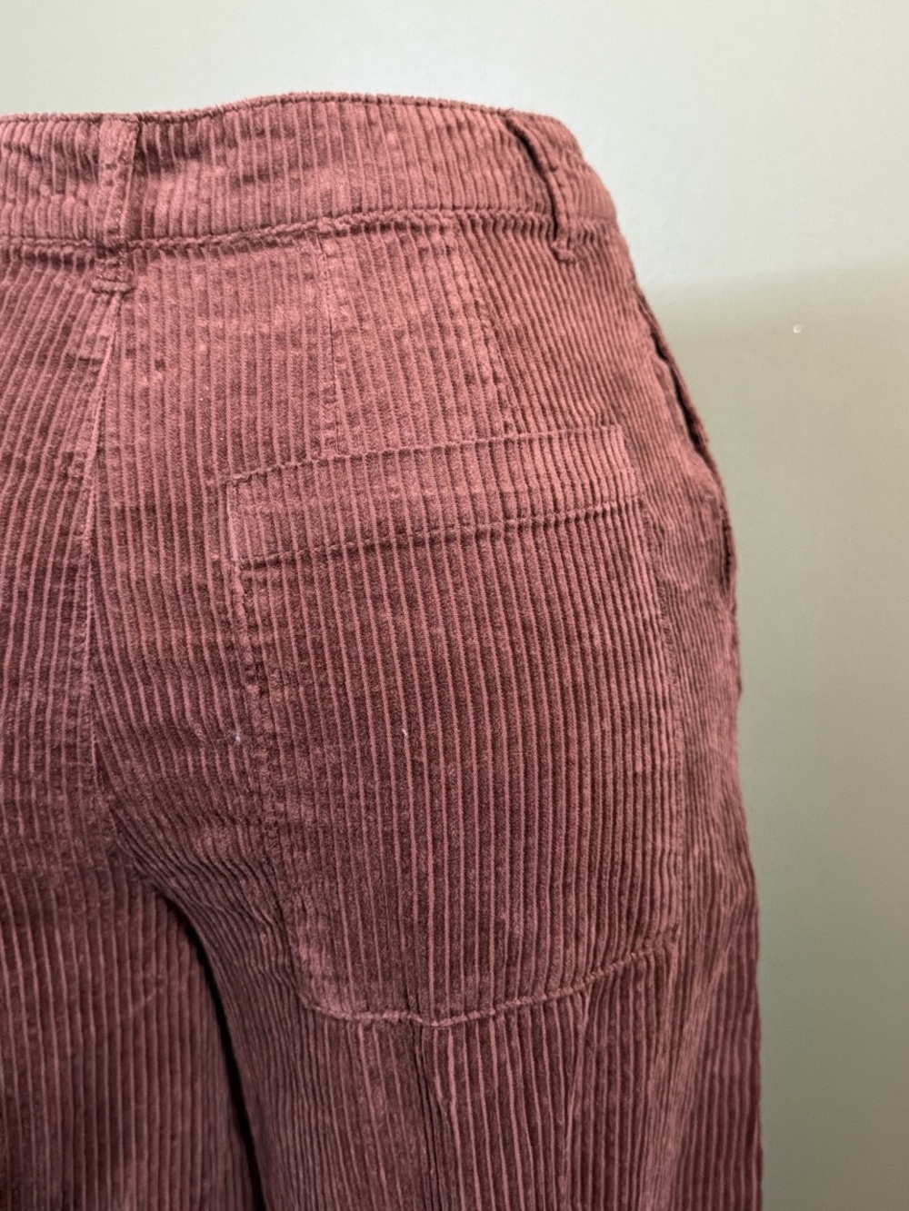 Universal Thread Wide-Leg Corduroy Pants in Brown - Picture 3 of 7